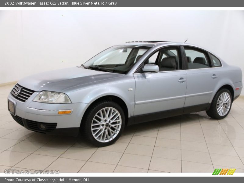 Blue Silver Metallic / Grey 2002 Volkswagen Passat GLS Sedan