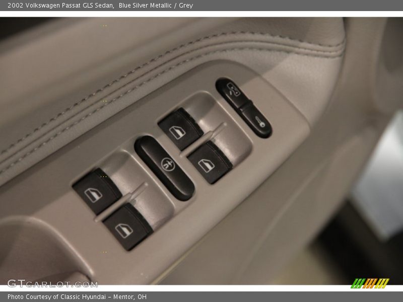 Blue Silver Metallic / Grey 2002 Volkswagen Passat GLS Sedan