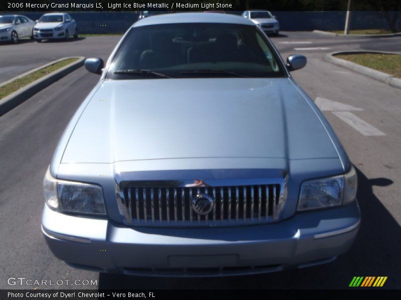 Light Ice Blue Metallic / Medium Light Stone 2006 Mercury Grand Marquis LS