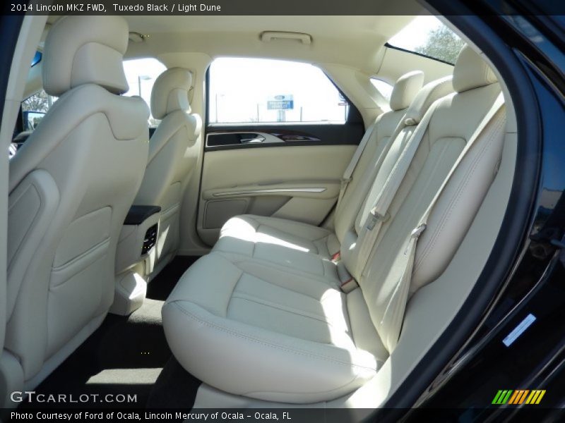 Rear Seat of 2014 MKZ FWD