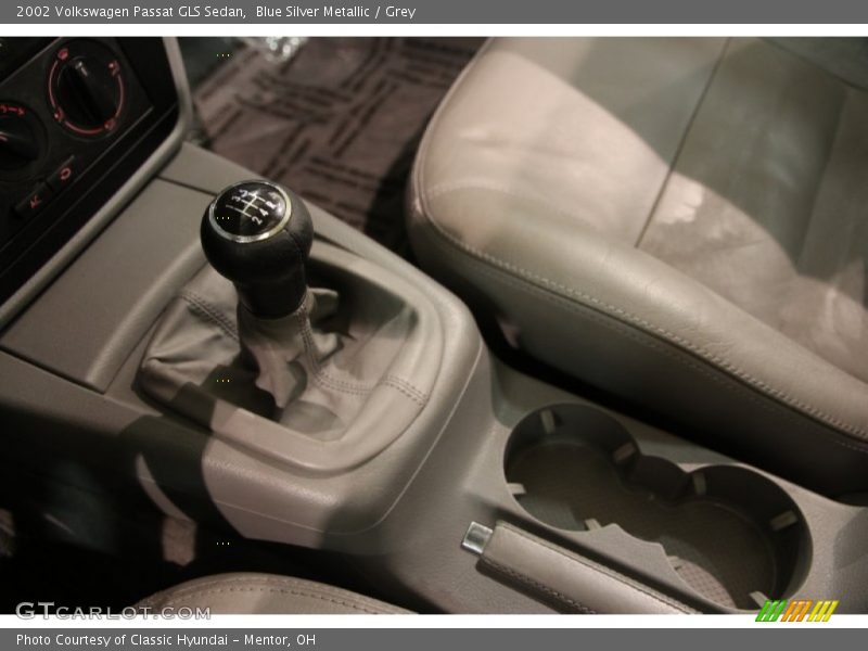 Blue Silver Metallic / Grey 2002 Volkswagen Passat GLS Sedan