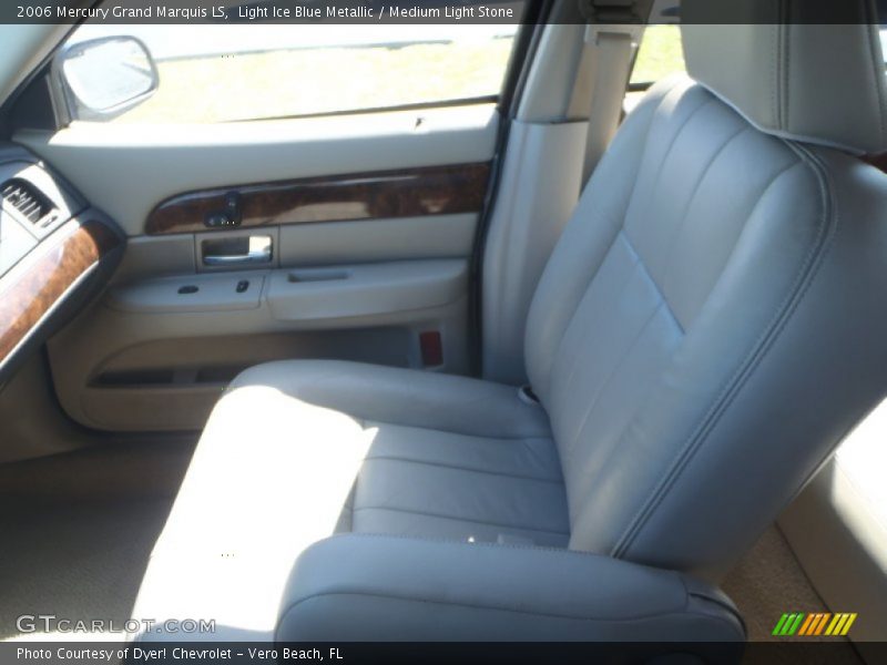 Light Ice Blue Metallic / Medium Light Stone 2006 Mercury Grand Marquis LS