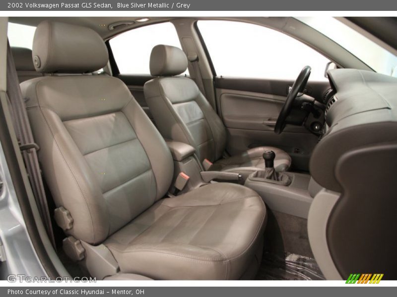 Blue Silver Metallic / Grey 2002 Volkswagen Passat GLS Sedan