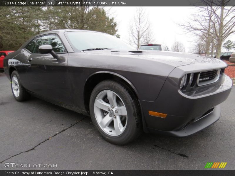 Granite Crystal Metallic / Dark Slate Gray 2014 Dodge Challenger R/T