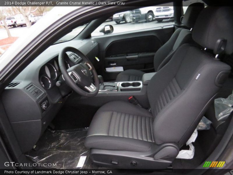 Granite Crystal Metallic / Dark Slate Gray 2014 Dodge Challenger R/T