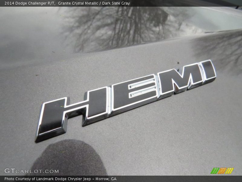 Granite Crystal Metallic / Dark Slate Gray 2014 Dodge Challenger R/T