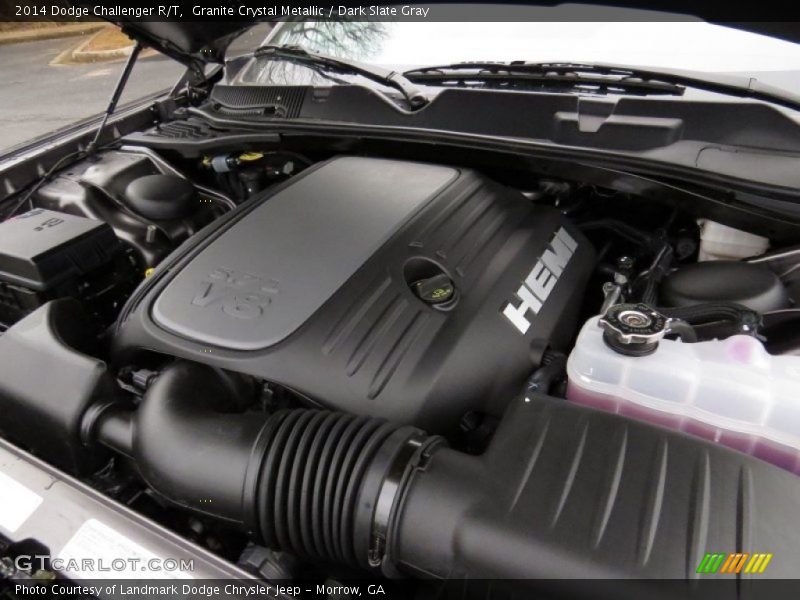 Granite Crystal Metallic / Dark Slate Gray 2014 Dodge Challenger R/T
