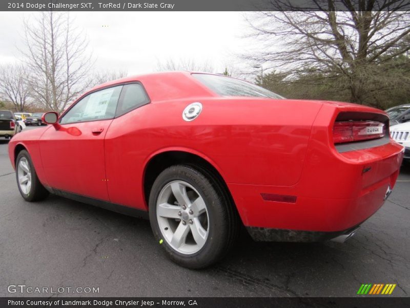 TorRed / Dark Slate Gray 2014 Dodge Challenger SXT