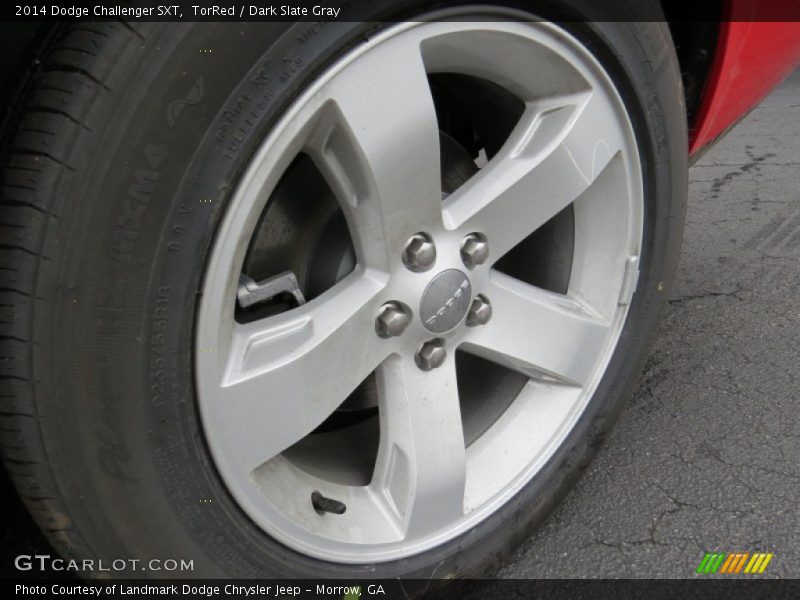 TorRed / Dark Slate Gray 2014 Dodge Challenger SXT