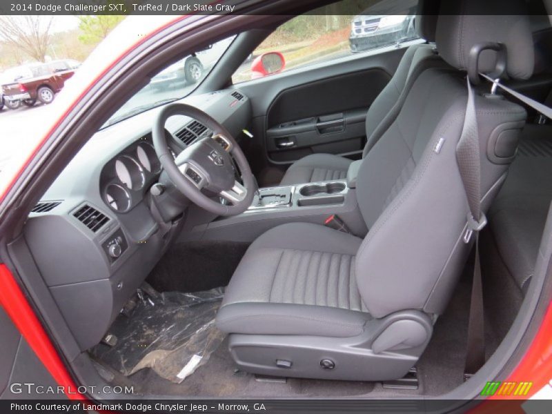 TorRed / Dark Slate Gray 2014 Dodge Challenger SXT