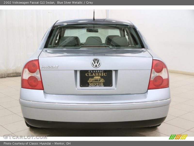 Blue Silver Metallic / Grey 2002 Volkswagen Passat GLS Sedan