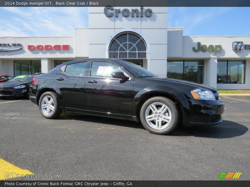 Black Clear Coat / Black 2014 Dodge Avenger SXT