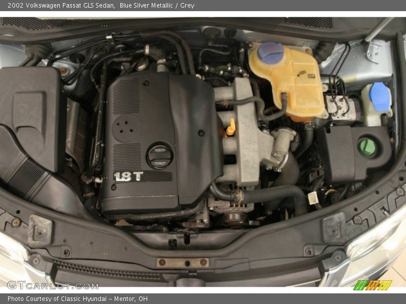Blue Silver Metallic / Grey 2002 Volkswagen Passat GLS Sedan