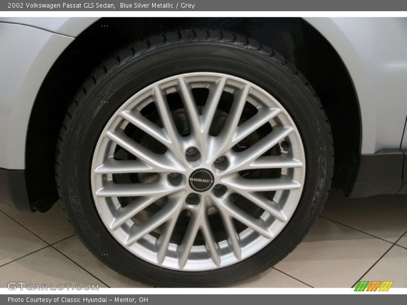 Blue Silver Metallic / Grey 2002 Volkswagen Passat GLS Sedan