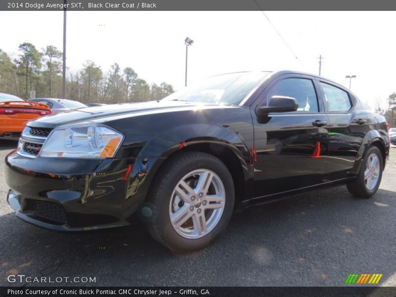 Black Clear Coat / Black 2014 Dodge Avenger SXT
