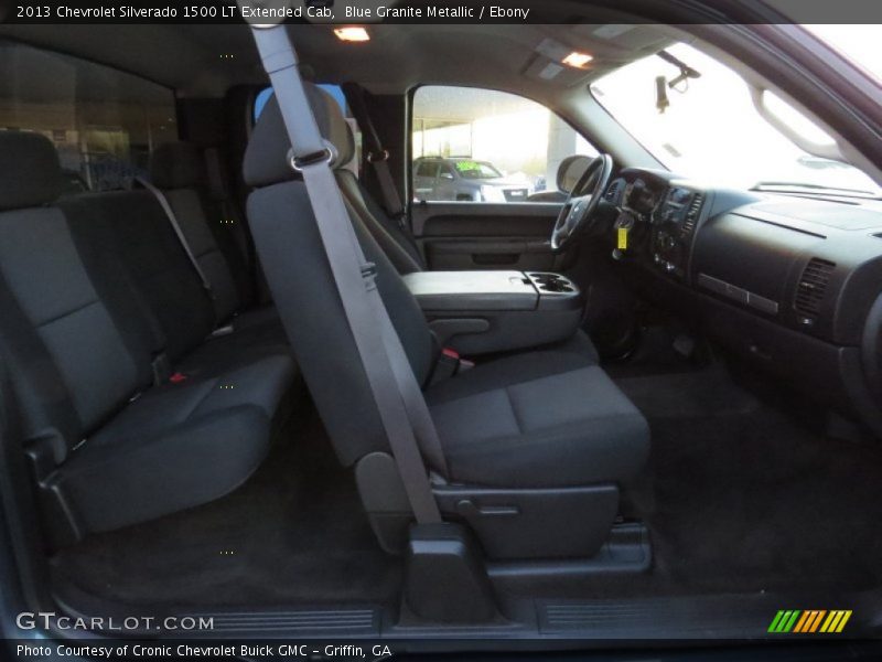 Blue Granite Metallic / Ebony 2013 Chevrolet Silverado 1500 LT Extended Cab