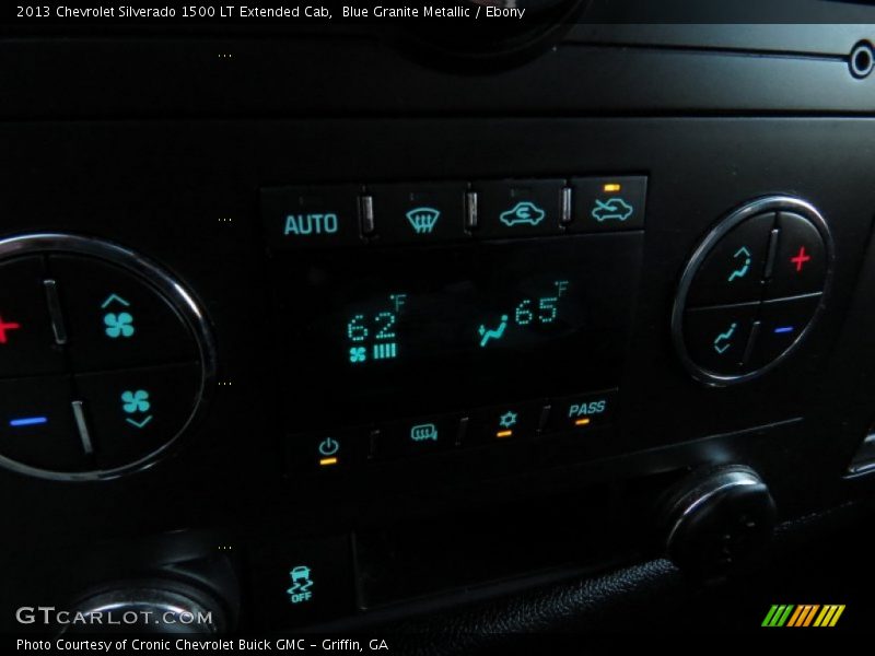 Blue Granite Metallic / Ebony 2013 Chevrolet Silverado 1500 LT Extended Cab
