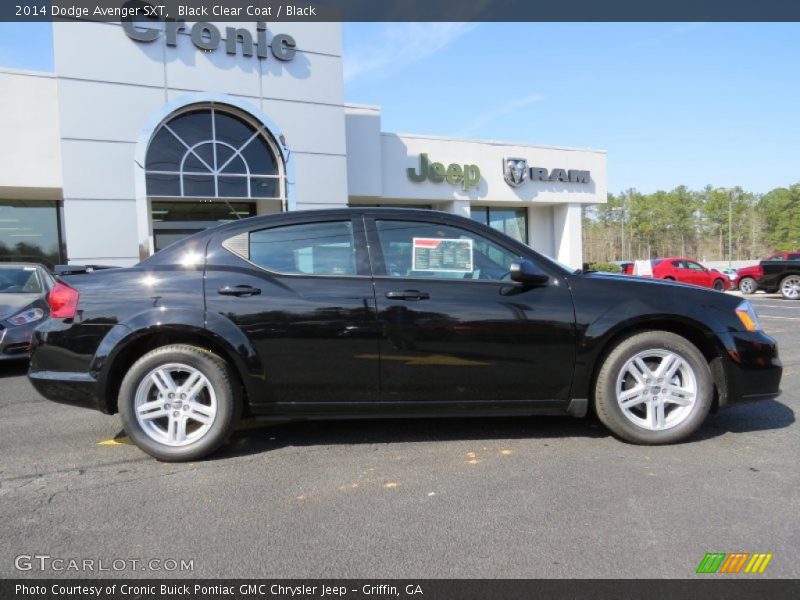 Black Clear Coat / Black 2014 Dodge Avenger SXT