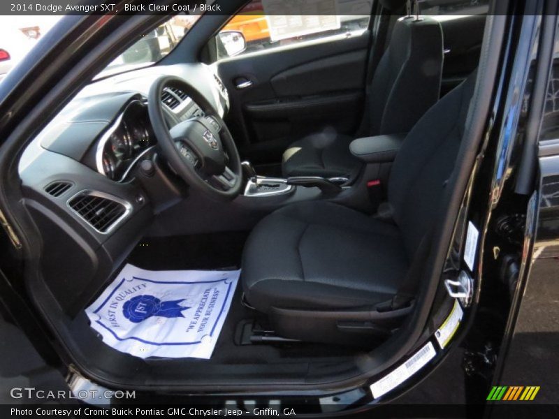 Black Clear Coat / Black 2014 Dodge Avenger SXT