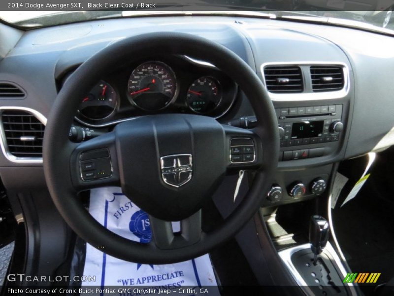 Black Clear Coat / Black 2014 Dodge Avenger SXT