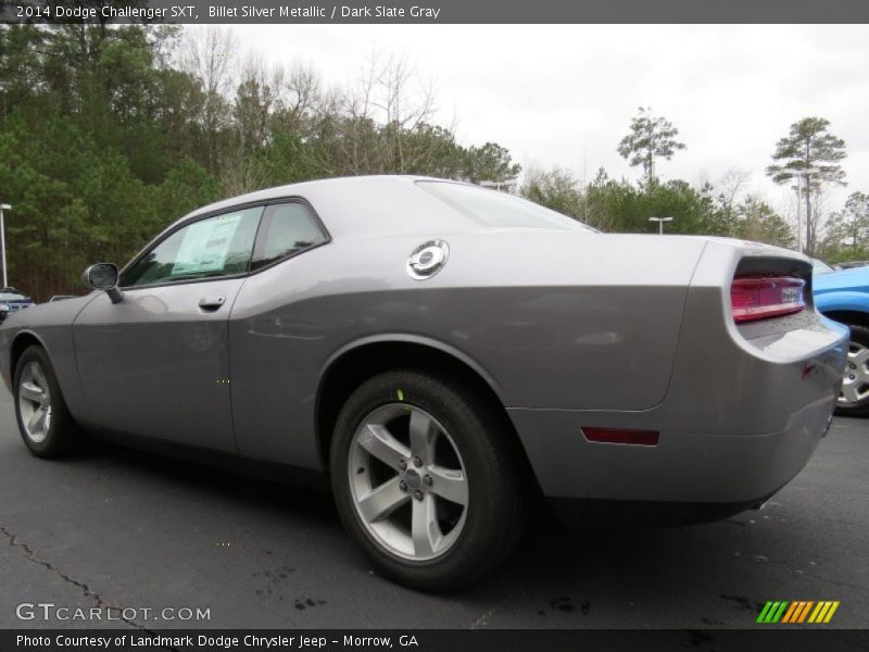 Billet Silver Metallic / Dark Slate Gray 2014 Dodge Challenger SXT
