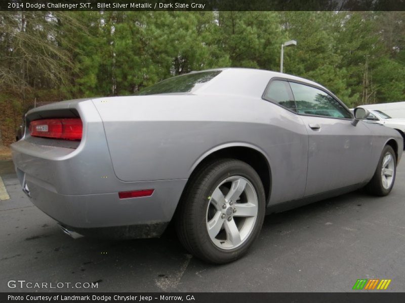 Billet Silver Metallic / Dark Slate Gray 2014 Dodge Challenger SXT