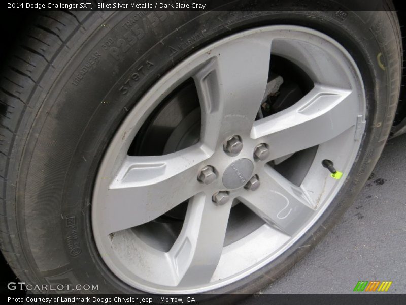 Billet Silver Metallic / Dark Slate Gray 2014 Dodge Challenger SXT