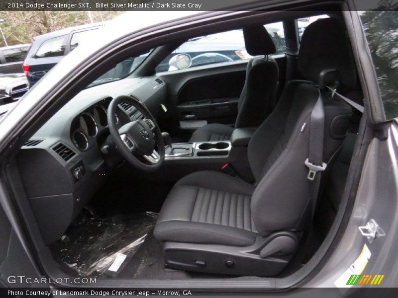 Billet Silver Metallic / Dark Slate Gray 2014 Dodge Challenger SXT