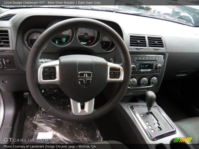 Billet Silver Metallic / Dark Slate Gray 2014 Dodge Challenger SXT