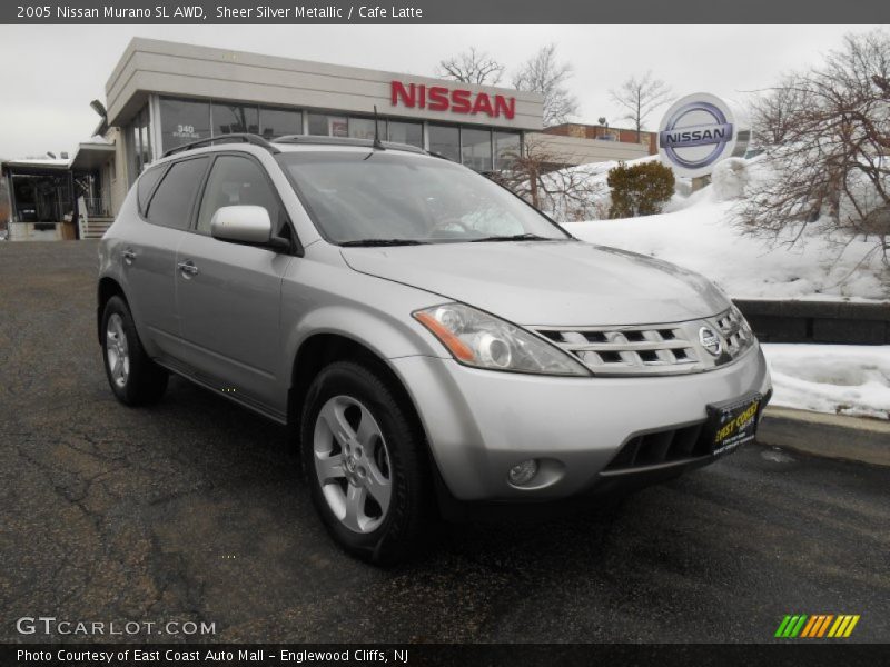 Sheer Silver Metallic / Cafe Latte 2005 Nissan Murano SL AWD