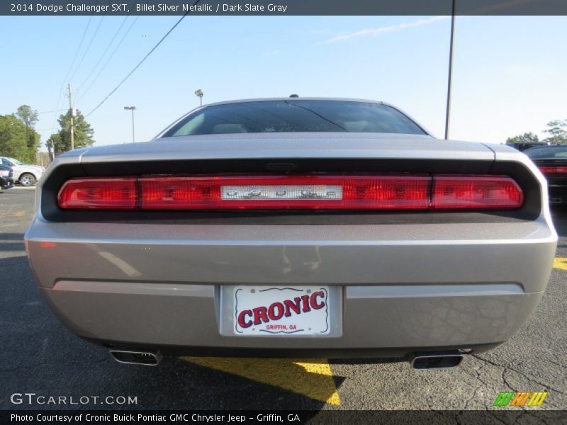 Billet Silver Metallic / Dark Slate Gray 2014 Dodge Challenger SXT