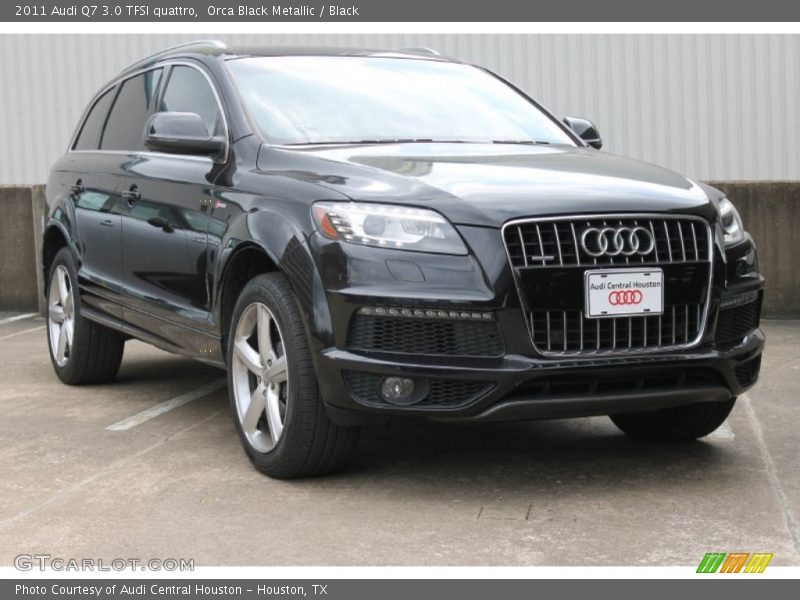 Orca Black Metallic / Black 2011 Audi Q7 3.0 TFSI quattro