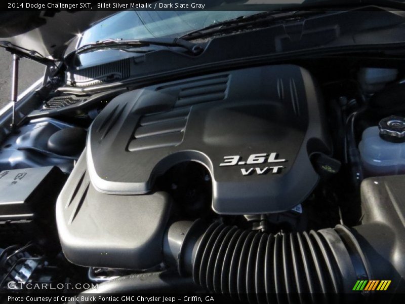 Billet Silver Metallic / Dark Slate Gray 2014 Dodge Challenger SXT