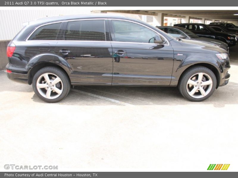Orca Black Metallic / Black 2011 Audi Q7 3.0 TFSI quattro