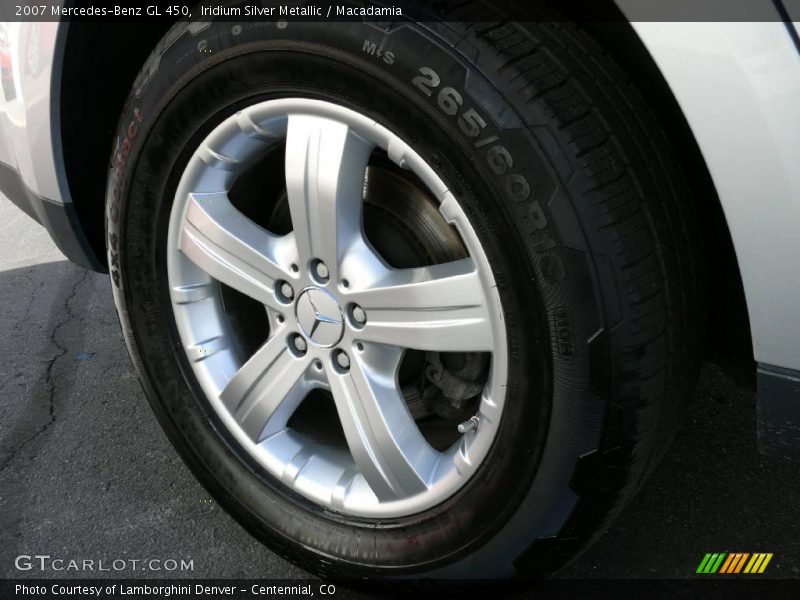 Iridium Silver Metallic / Macadamia 2007 Mercedes-Benz GL 450