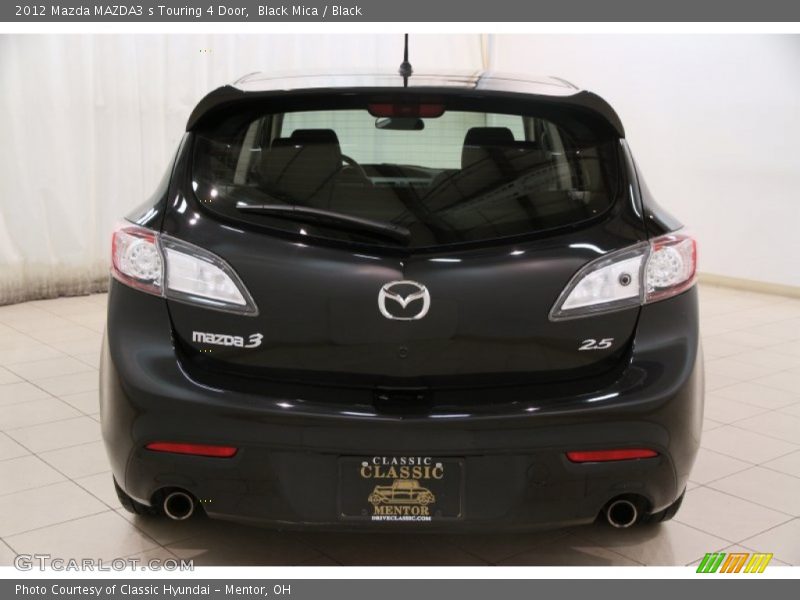 Black Mica / Black 2012 Mazda MAZDA3 s Touring 4 Door
