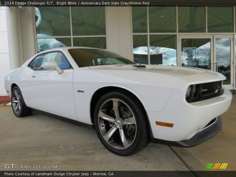 Front 3/4 View of 2014 Challenger R/T