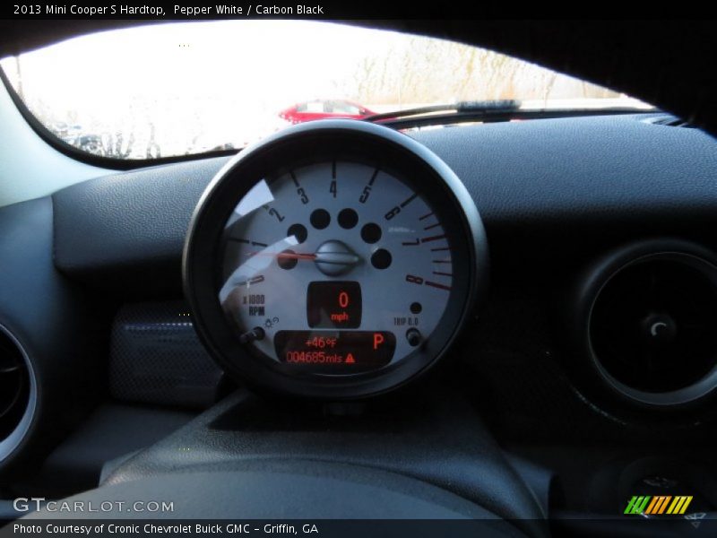 Pepper White / Carbon Black 2013 Mini Cooper S Hardtop