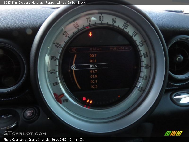 Pepper White / Carbon Black 2013 Mini Cooper S Hardtop