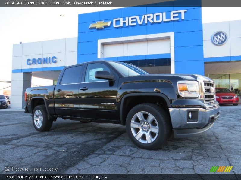 Onyx Black / Jet Black 2014 GMC Sierra 1500 SLE Crew Cab