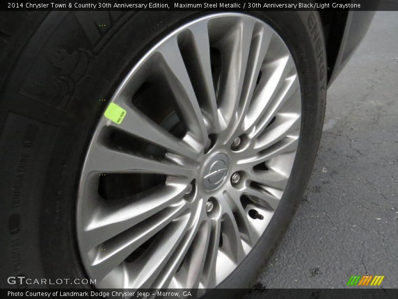 Maximum Steel Metallic / 30th Anniversary Black/Light Graystone 2014 Chrysler Town & Country 30th Anniversary Edition