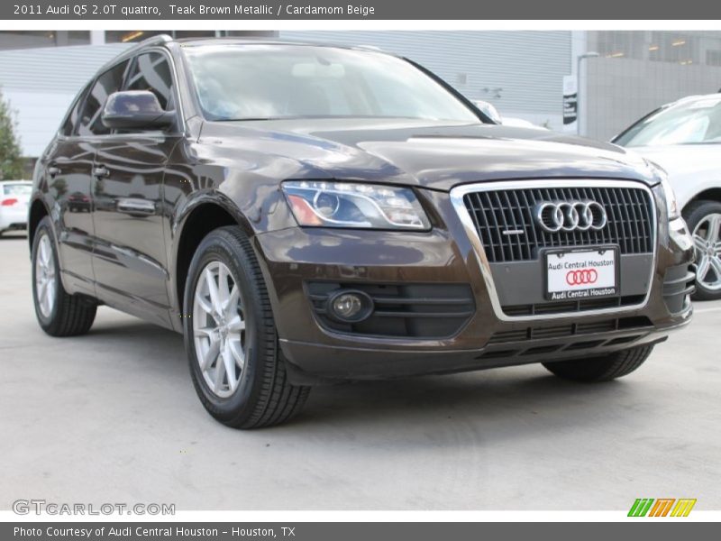 Teak Brown Metallic / Cardamom Beige 2011 Audi Q5 2.0T quattro