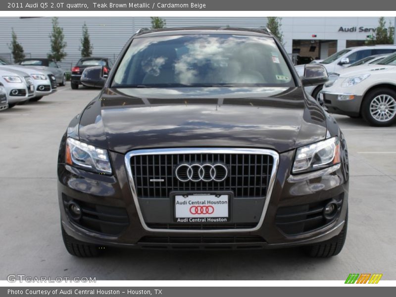 Teak Brown Metallic / Cardamom Beige 2011 Audi Q5 2.0T quattro
