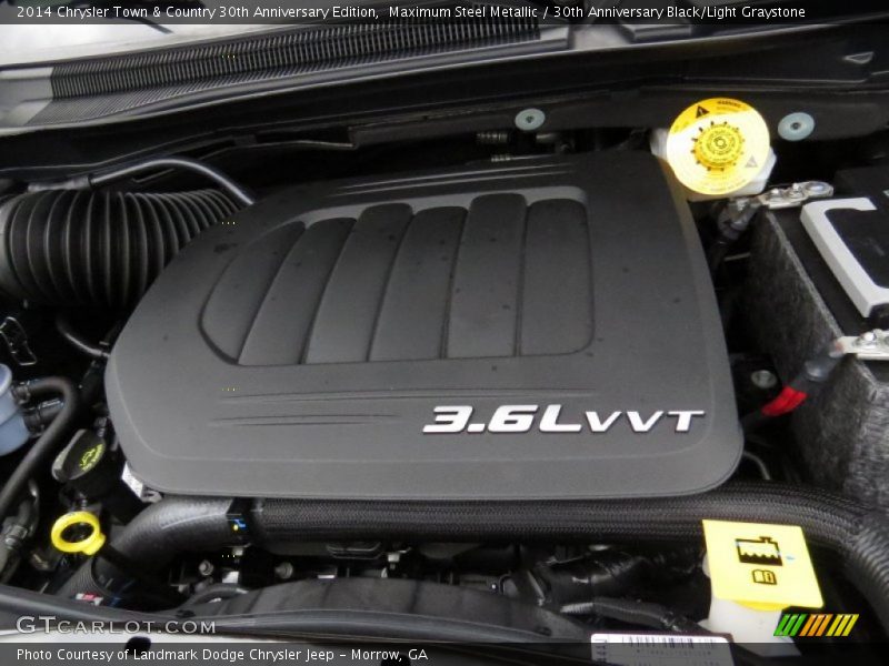 Maximum Steel Metallic / 30th Anniversary Black/Light Graystone 2014 Chrysler Town & Country 30th Anniversary Edition