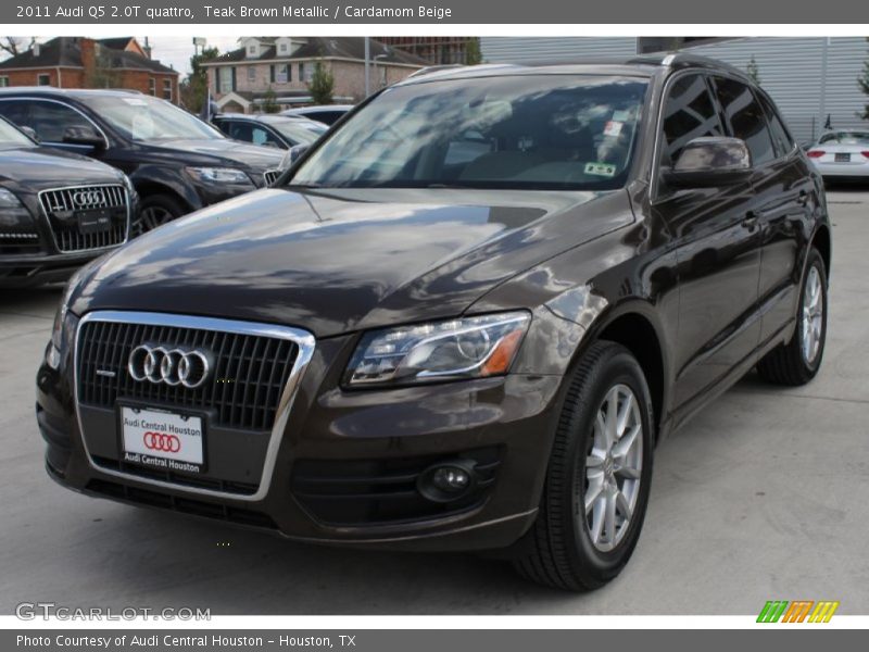 Teak Brown Metallic / Cardamom Beige 2011 Audi Q5 2.0T quattro