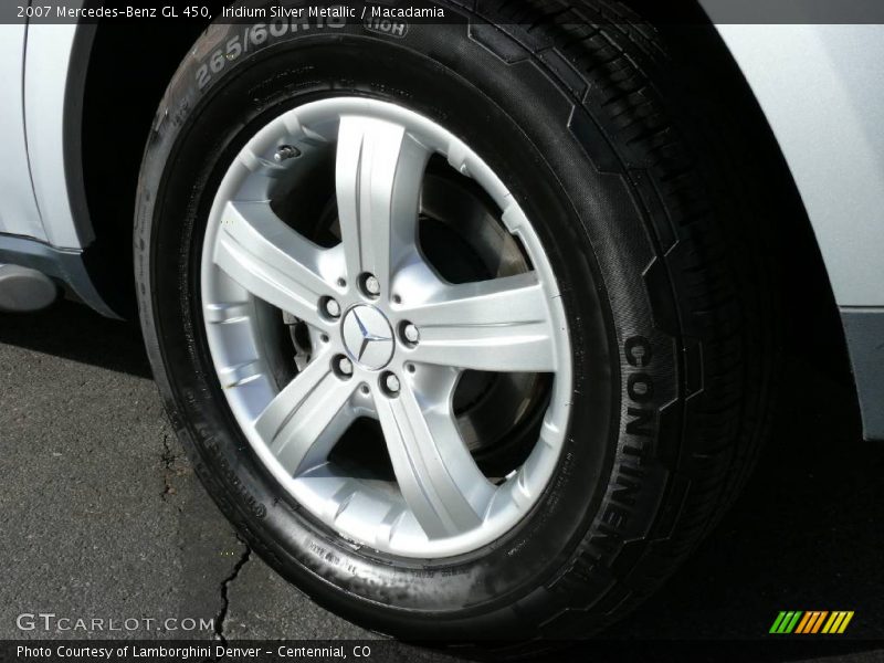Iridium Silver Metallic / Macadamia 2007 Mercedes-Benz GL 450