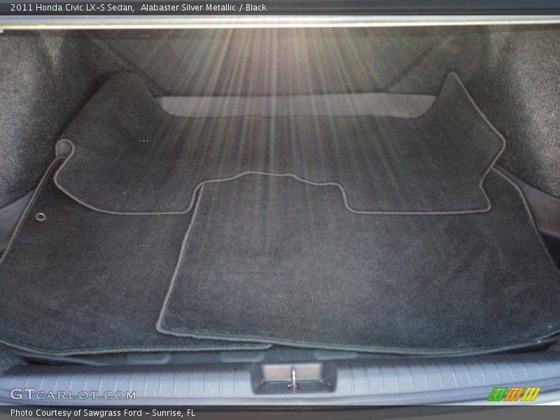 Alabaster Silver Metallic / Black 2011 Honda Civic LX-S Sedan