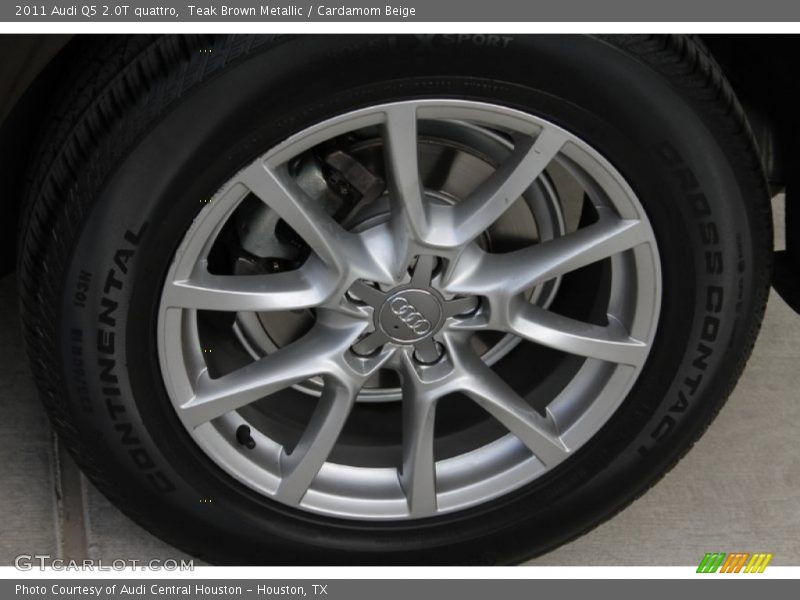 Teak Brown Metallic / Cardamom Beige 2011 Audi Q5 2.0T quattro