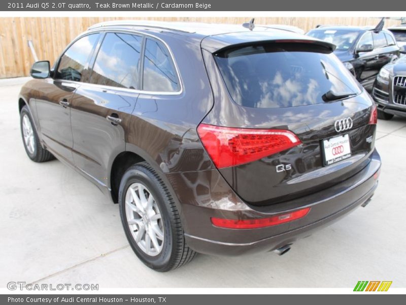 Teak Brown Metallic / Cardamom Beige 2011 Audi Q5 2.0T quattro