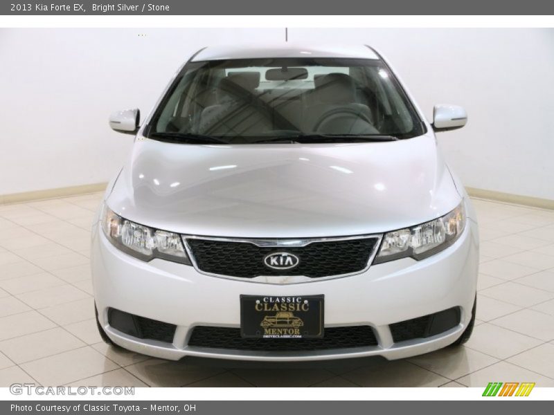 Bright Silver / Stone 2013 Kia Forte EX
